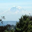 Mt. Rainier from Volunteer Park Photo - Volunteer Park, Seattle, Washington 