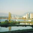 English Bay towards Stanley Park Photo - Vancouver, British Columbia 