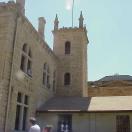 Northeast Guard Tower from Rose Garden. Photo - Boise, Idaho 