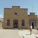 Front of Old Barber Shop. Photo - Boise, Idaho 