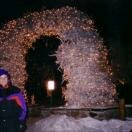 Elk Antler Arch Photo - Jackson Hole, Wyoming 