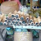 Bamboo Sticks Photo - Laos, Asia 
