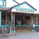 Entrance of Lake Champlain Choclates Photo - Waterbury, Vermont 
