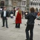 Crazy Pidgeon Man Photo - St. Mark's Square (Piazza San Marco), Venice, Italy 
