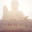 Shrouded in fog Photo - Lantau Island, China 