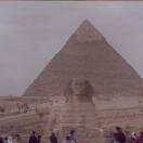 Pyramids and the Sphinx Photo - Pyramid of Cheops (Khufu), Cairo, Egypt 