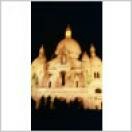 Sacre Couer at night Photo - Basilica du Sacre Coeur, Paris, France 