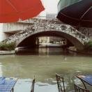 An Intersection in the Riverwalk Photo - Yanaguana Cruises, Inc., San Antonio, Texas 
