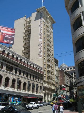 Chancellor San Francisco Photo - Chancellor Hotel on Union Square, San Francisco, California 