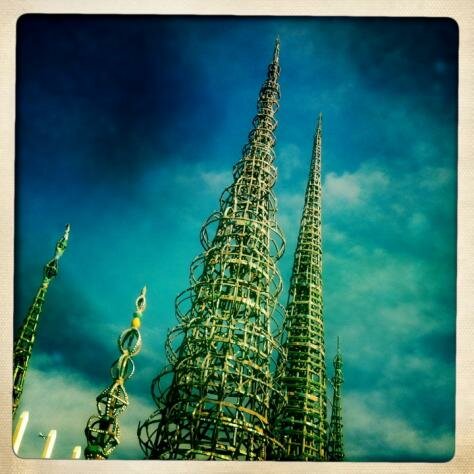 Watts Towers Photo - Watts Towers, Los Angeles, California 