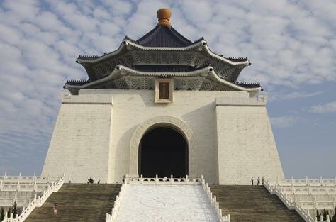 CKS Memorial Photo - Chiang Kai-shek Memorial Hall, Taipei, Taiwan 