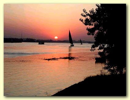 Sunset Photo - Grand Cafe, Cairo, Egypt 