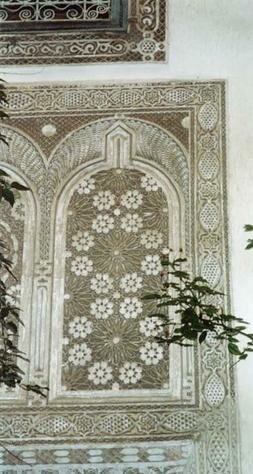 Detail of Maison Tiskiwin Photo - Maison Tiskiwin, Marrakech, Morocco 